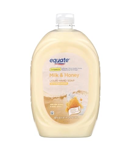 Equate Milk & Honey Liquid Hand Soap with Moisturizers, 50 FL OZ Beauty & Personal Care Equate
