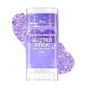 4th of July Glitter Stick, Upgrade Red, White & Blue Body & Hair Sparkle Face Body Glitter for Independence Day Party, Festival & Fun Holiday Look Beauty & Personal Care IKPOPIM