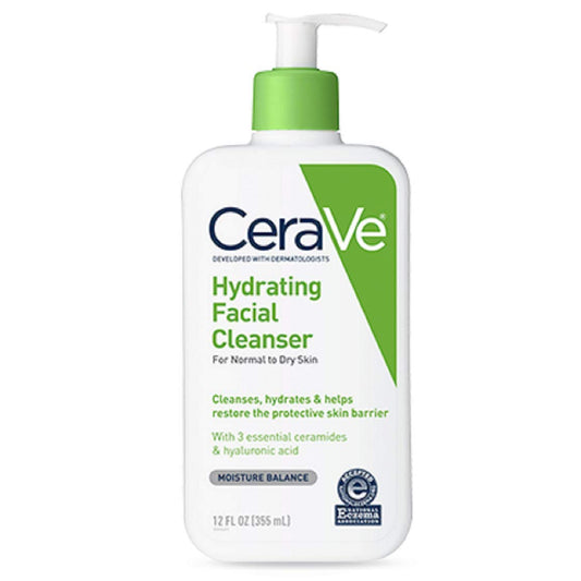 CeraVe Hydrating Facial Cleanser, 12 Ounces Each (1 Pack) Beauty & Personal Care CeraVe