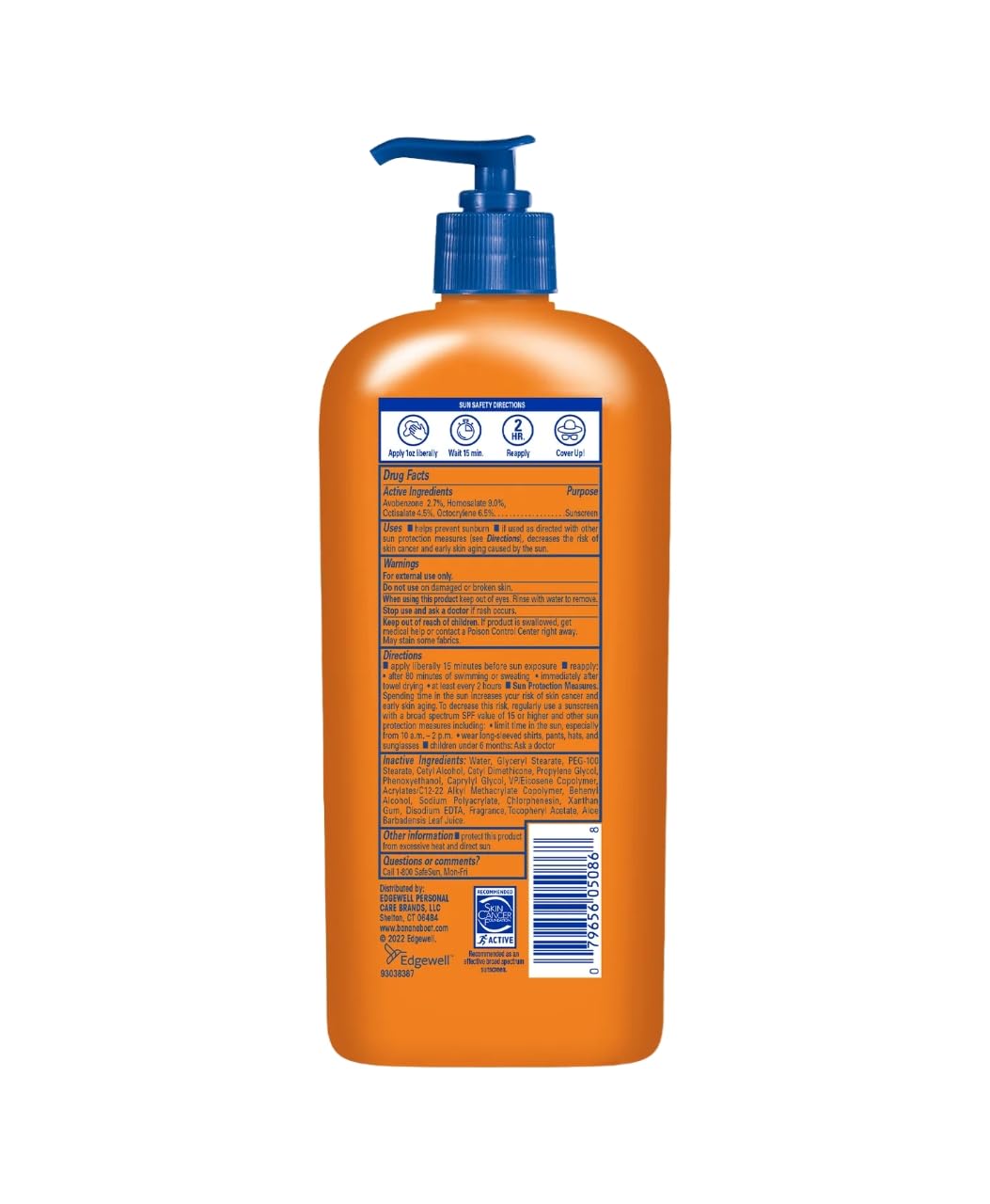 Banana Boat Sport Performance Lotion Spf 50 Water Resistant Non Greasy Beauty & Personal Care Banana Boat