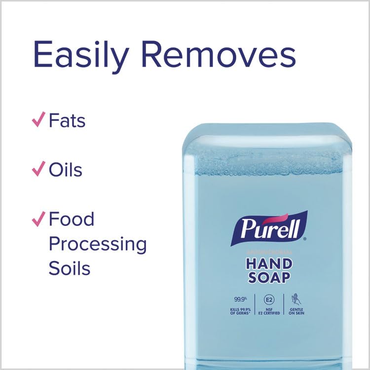 Antimicrobial Foaming Hand Soap Refill for ES10 Dispensers Fragrance-Free 1200 mL 2/Carton Beauty & Personal Care Purell