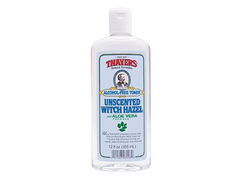 Thayers Alcohol-Free Witch Hazel Toner with Aloe Vera Formula, Unscented, 12 Fluid Ounce Beauty & Personal Care THAYERS