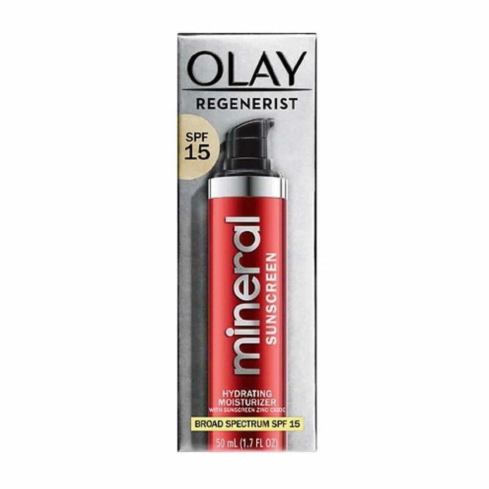 OLAY Regenerist Mineral Sunscreen Hydrating Moisturizer - SPF 15 - 1.7 fl oz Beauty & Personal Care Olay