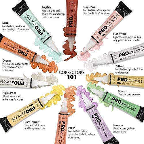 L.A. Girl HD Pro.Conceal, Lavender Corrector GC993 (Pack of 2) Beauty and Personal Care L.A. Girl