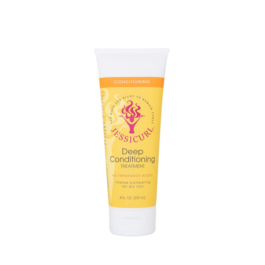 Jessicurl, Deep Conditioning Treatment, No Fragrance Added, 8 Fl oz. Deep Conditioner for Dry Damaged Hair, great Anti Frizz Hair Mask and Leave Beauty & Personal Care Jessicurl
