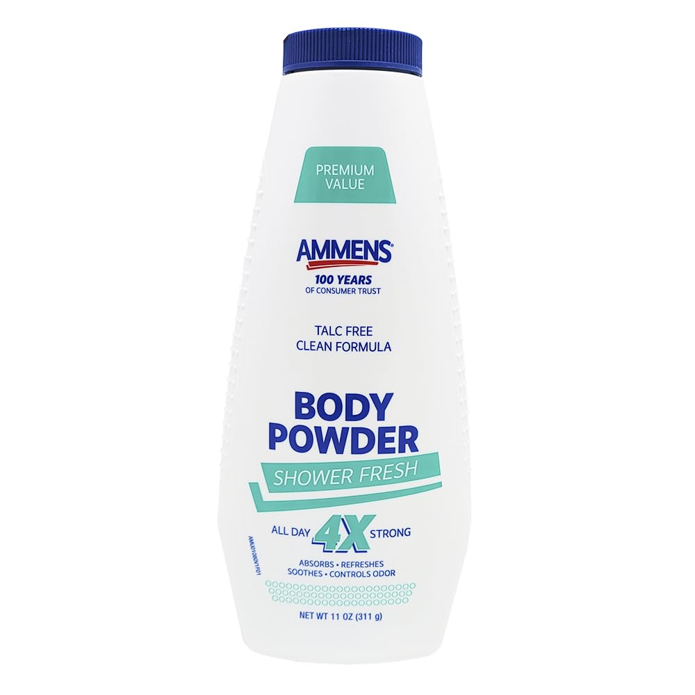 Ammens Powder Shower Fresh 11 oz (Pack of 2) Beauty & Personal Care AMMENS