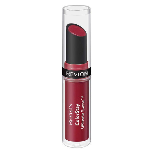 REVLON Lipstick, ColorStay Ultimate Suede Lipstick, High Impact Lip color with Moisturizing Creamy Formula, Infused with Vitamin E, 075 Cruise Beauty & Personal Care REVLON