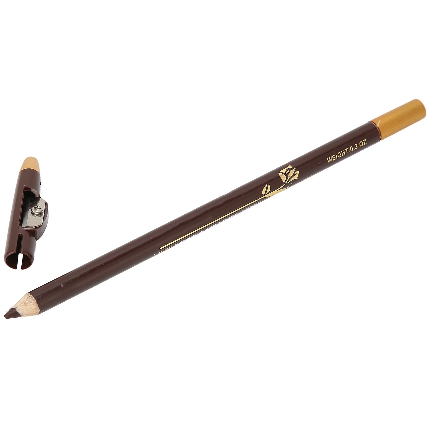 Beard Pencil Filler for Men with Uneven Growth, Dark Brown, Portable Beard Shaper Liner Pen with Pencil Sharpener Beauty and Personal Care HURRISE