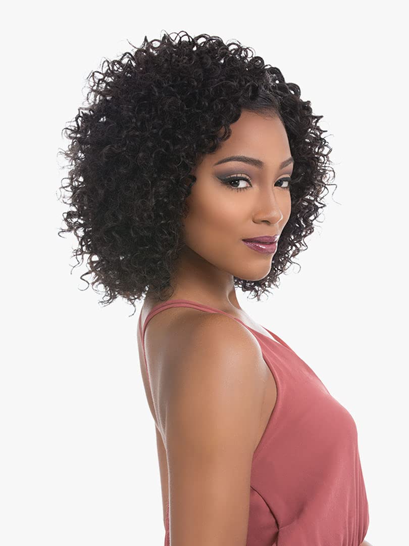 Sensationnel Empire Curly Human Hair-Bohemian 10S,T1B/30