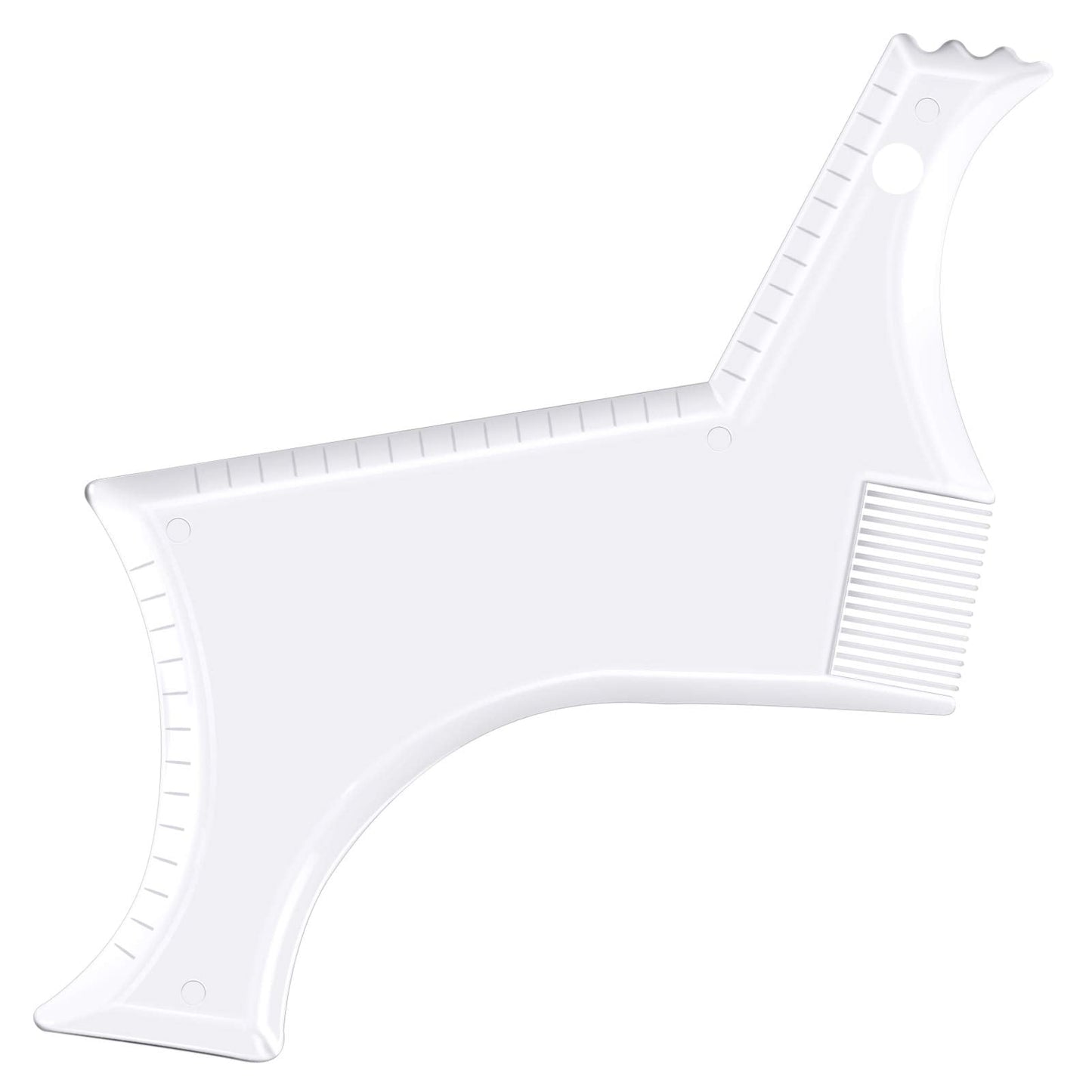 Beard Shaping Tool Trimmers for Men, Kucheed Beard Shaper with Inbuilt Comb Cool Care Black Transparent, Beard & Mustache Trimmers Cut Buddy Beard Beauty and Personal Care Kucheed