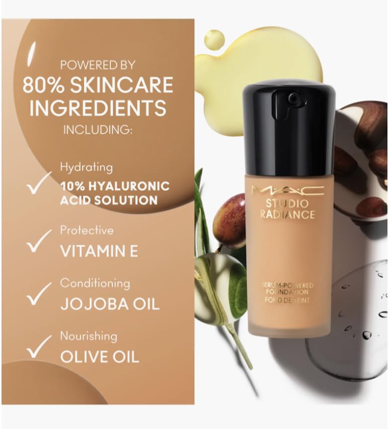 MAC Studio Radiance Serum Powered Foundation NW40 Beauty & Personal Care MAC