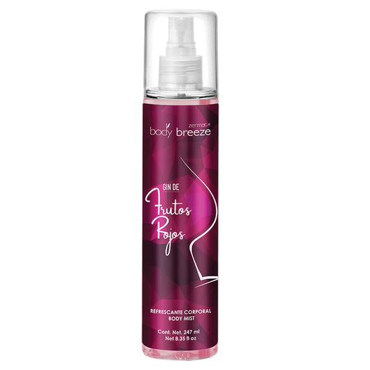 Zermat Gin de Frutos Rojos, Body Mist for Women -Formulated with glycerin to help preserving skin hydration. 8.35 Fl. Oz. Beauty & Personal Care Zermat