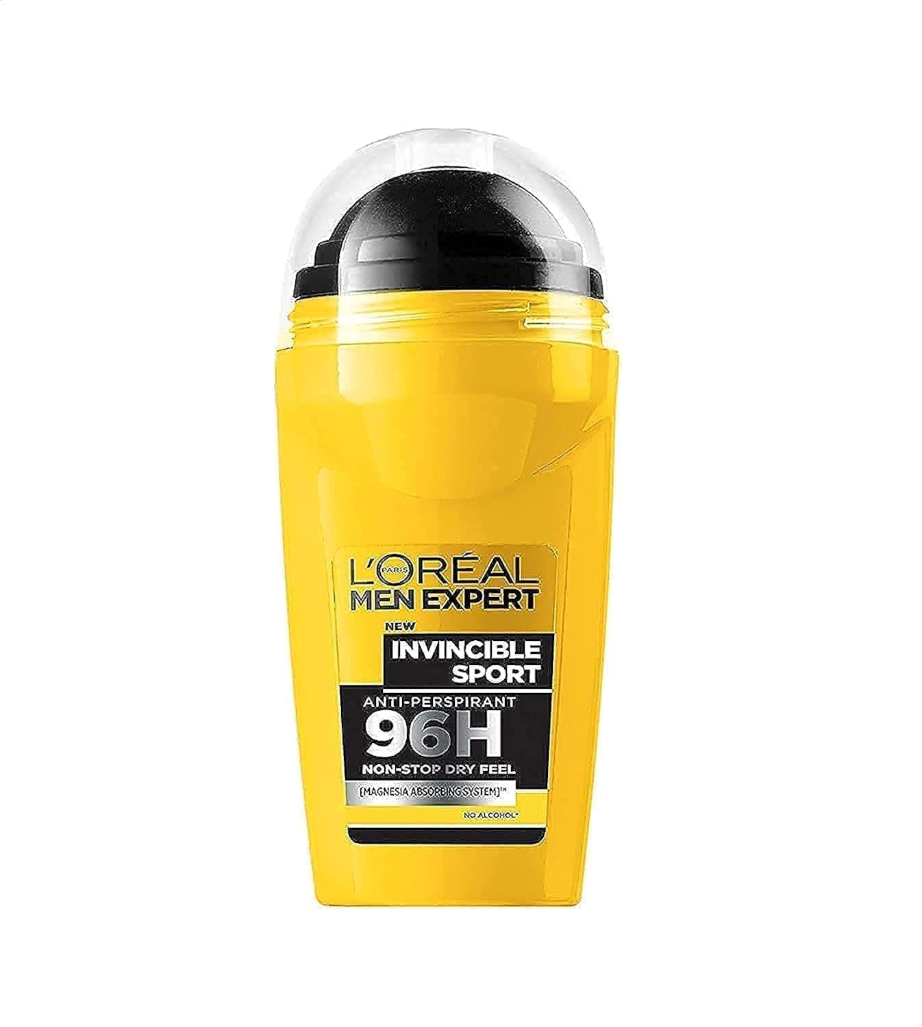 Men Expert- Invincible Sport Absorbing Anti Perspirant 96H Deodorant Roll-On Beauty and Personal Care MEN EXPERT