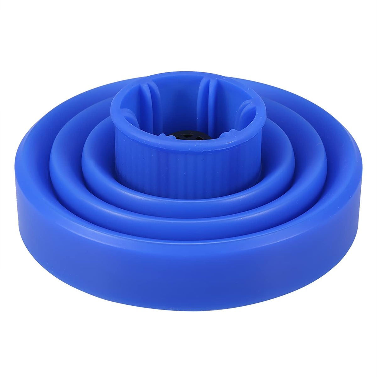 FILFEEL Professional Silicone Hair Dryer Diffuser - Foldable Blower Cover for Salon Quality Styling Tools in 5 Stylish Colors(Blue)