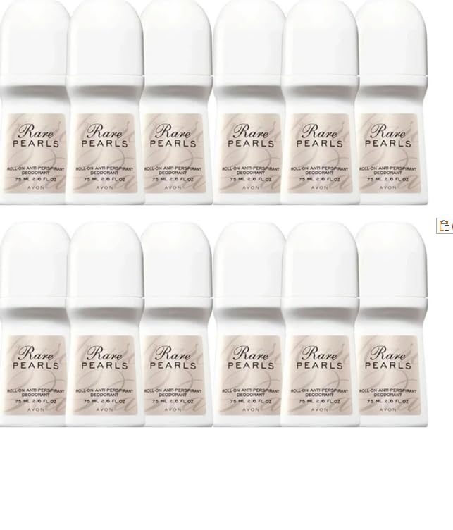 Avon Deodorant Bonus Size Pack of 12 (RARE PEARLS) Beauty and Personal Care AVON