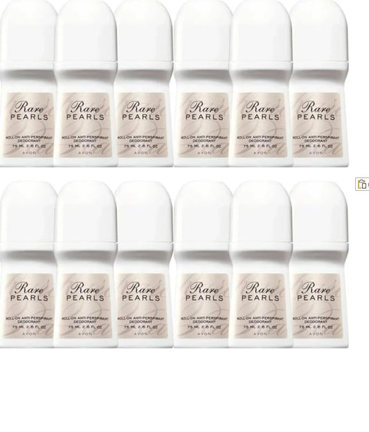Avon Deodorant Bonus Size Pack of 12 (RARE PEARLS) Beauty and Personal Care AVON