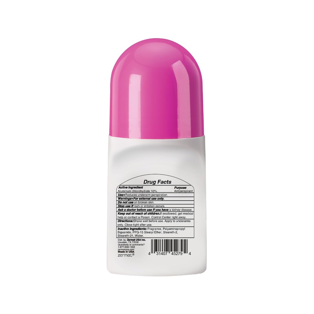 Zermat Zentimento Giselle, Roll-On Antiperspirant, 24 hours of refreshing natural antiperspirant protection. Beauty and Personal Care Zermat