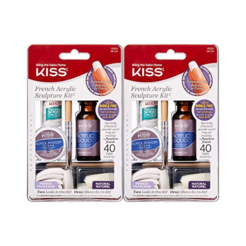 Kiss French Acrylic Sculpture Kit (2 PACK) Beauty & Personal Care Kiss