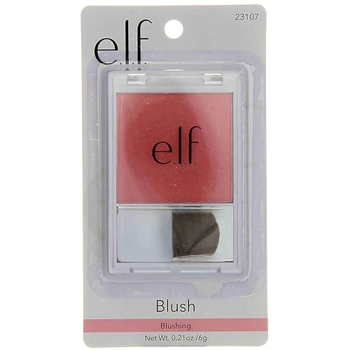 e.l.f. Blush with Brush, Blushing, 0.21 Ounce Beauty & Personal Care e.l.f.