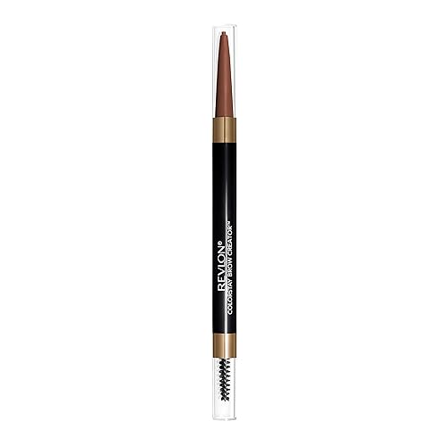 Revlon ColorStay Brow Creator, 2-in-1 Precise Eyebrow Pencil & Powder with Spoolie Brush, Waterproof & Long Lasting, 620 Auburn, 0.003 oz Beauty & Personal Care REVLON