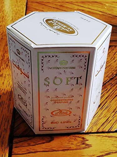 Soft - 6ml (.2oz) Roll-on Perfume Oil By Al-rehab (Crown Perfumes) (Box of 6)" Beauty & Personal Care Al-Rehab