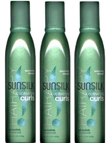 Sunsilk Captivating Curls Scrunching Mousse 7 Oz (3 Pack) Beauty & Personal Care sunsilk