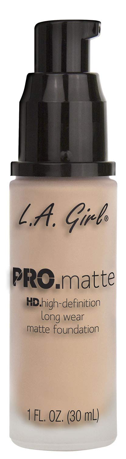 L.A. Girl PRO.Matte Foundation, Porcelain GLM715 Beauty & Personal Care L.A. Girl