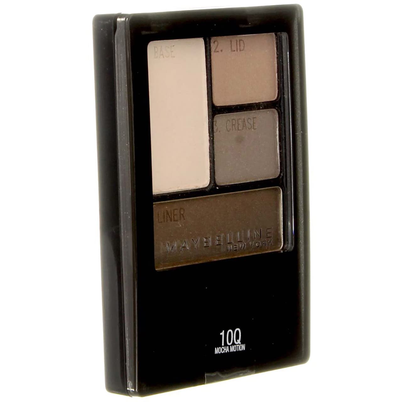 Maybelline New York Expert Wear Quads Eyeshadow, Mocha Motion [10Q] 0.17 oz (Pack of 3) Beauty & Personal Care MAYBELLINE