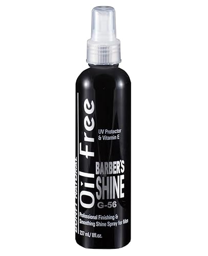 Bonfi Natural Oil Free Barber Shine Finishing Spray 8 Oz Beauty & Personal Care Bonfi