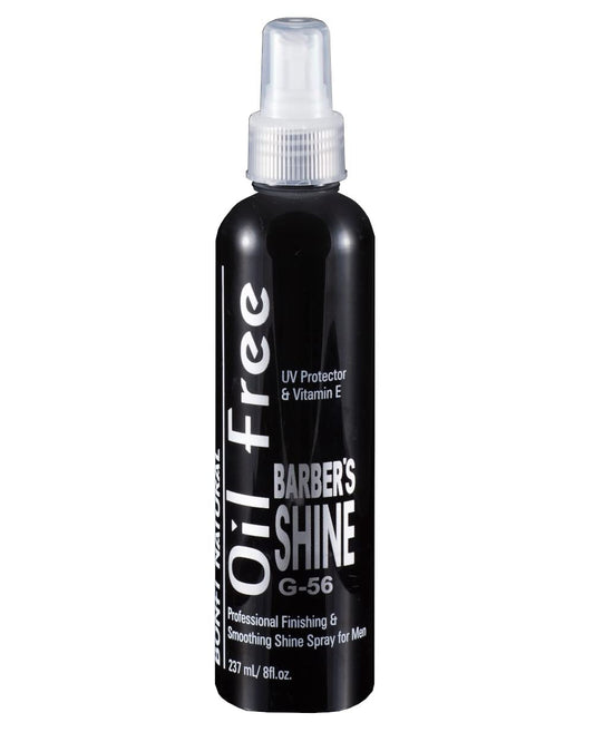 Bonfi Natural Oil Free Barber's Shine Spray for Men w/ UV Protector & VItamin E 8 oz Beauty & Personal Care Bonfi Natural