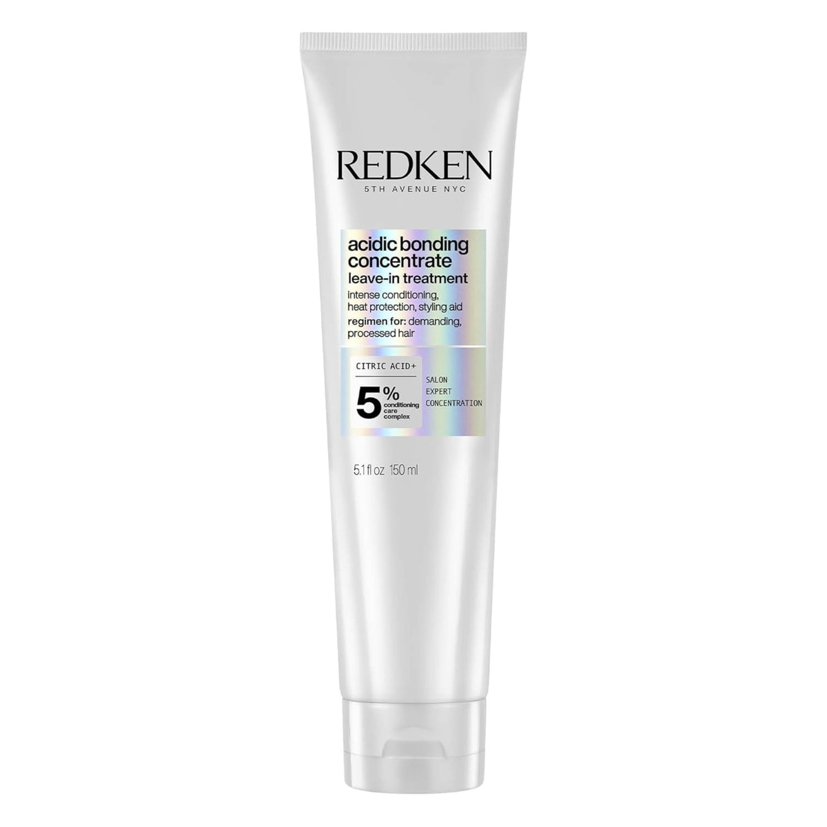Redken Acidic Bonding Concentrate Leave In Conditioner - Hair Repair Treatment For Weak & Damaged Hair, Bond Building & Strengthening, Smooths