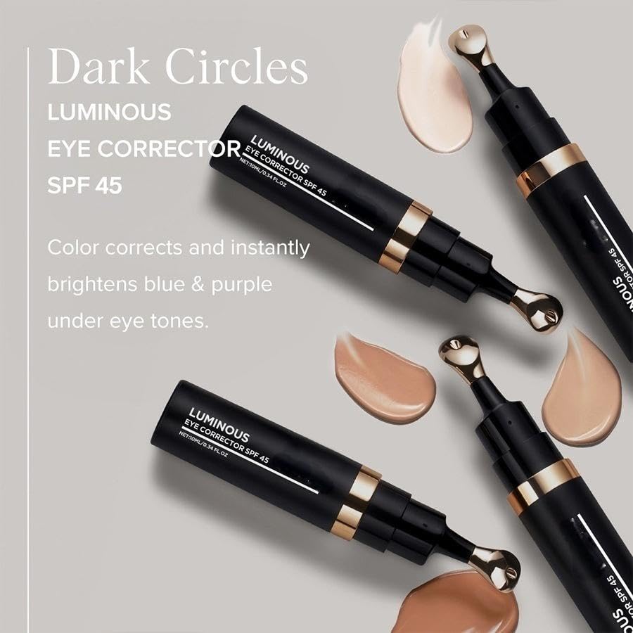 Absolutely Beautiful Under Eye Concealer - Brightens in Seconds, Crease-Proof & Lightweight, Half Pump for Both Eyes?10ml/0.34oz, Under Eye Coverage Beauty & Personal Care iACen