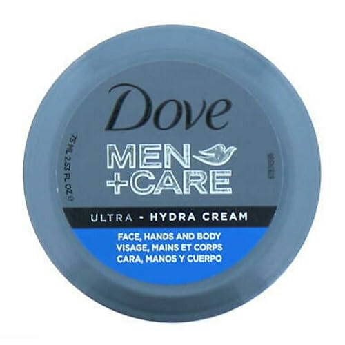 Dove Men+Care Ultra-Hydra Cream with 24 Hour Moisturization, 2.53 FL OZ (Pack of 1). Beauty & Personal Care Dove