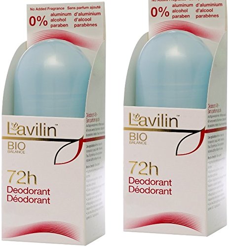 Lavilin Roll On Deodorant 2.1 OZ (2pack) Beauty and Personal Care Lavilin