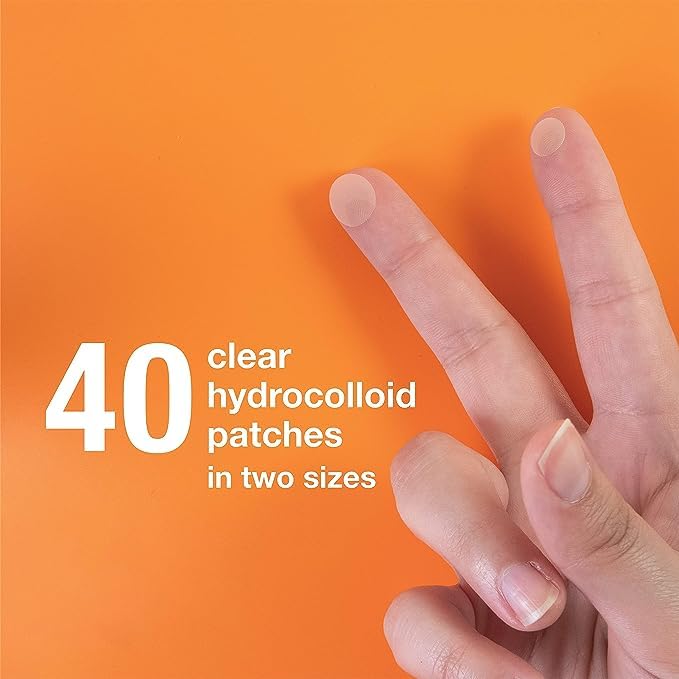 PanOxyl PM Overnight Spot Patches, Advanced Hydrocolloid Healing Technology, Fragrance Free, 40 Count - Pack of 2 Beauty & Personal Care PanOxyl