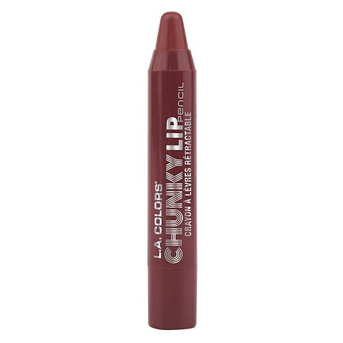 L.A. Colors Chunky Lip Pencil, Cocoa, 0.09 Ounce Beauty & Personal Care L.A. COLORS