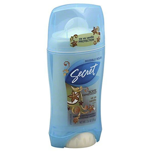 Secret Antiperspirant/Deodorant, Invisible Solid, Va Va Vanilla, 2.6 oz Beauty and Personal Care SECRET Correa