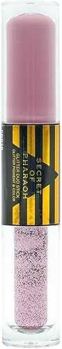 EBIN NEW YORK Secret of Pharaoh Glitter Duo Stick Pink Pyramid | Dual-Ended Primer & Glitter Face Makeup Stick | Creamy Long-Lasting Shimmer Finish | Beauty & Personal Care EBIN NEW YORK