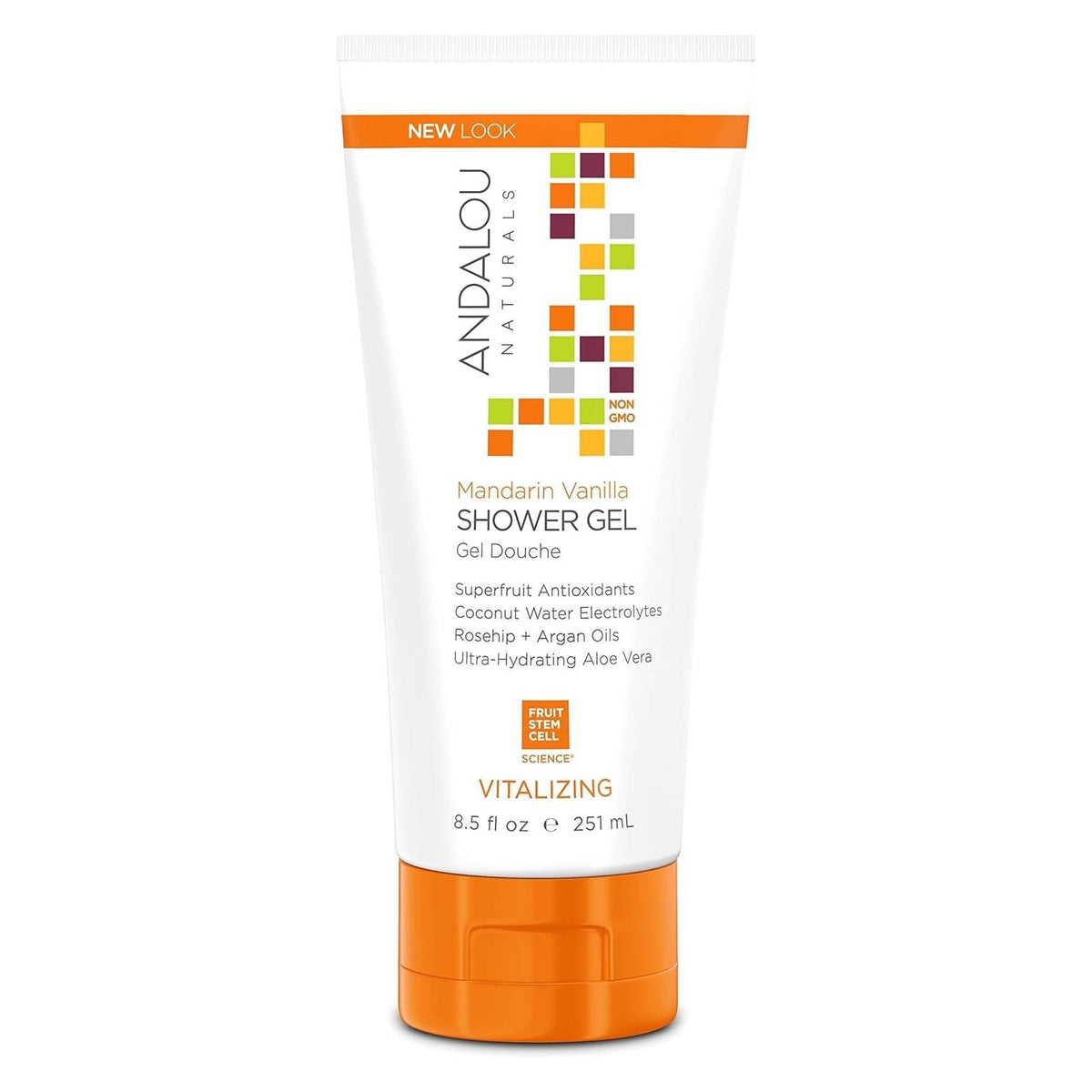 Andalou Naturals Mandarin Vanilla Vitalizing Shower Gel, 8.5 Ounce Beauty & Personal Care Andalou Naturals