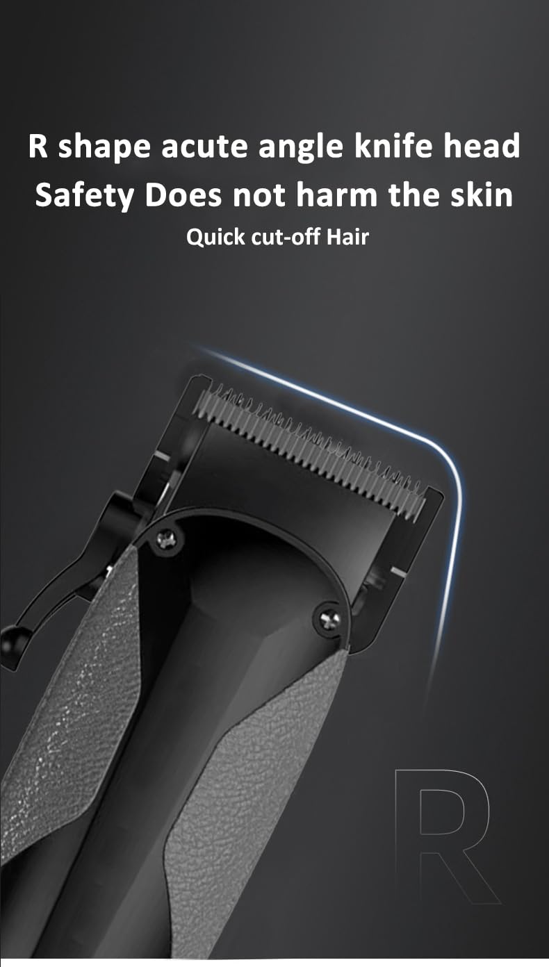 QDKVTNDJZ 2 in 1 Hair Clippers for Men, Multifunctional and Trimmer Set, Rechargeable Cordless T-Shaper, Cutting Kit for Gift Beauty and Personal Care QDKVTNDJZ
