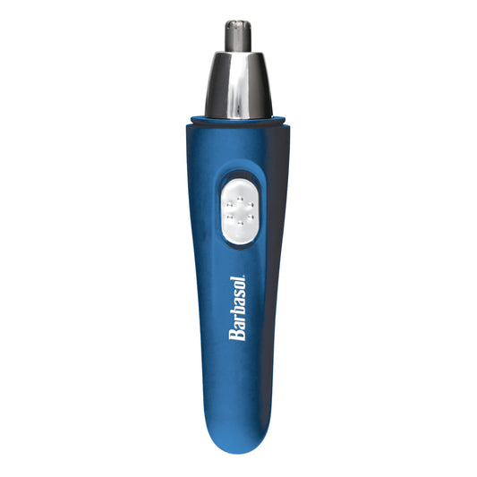 Barbasol Built in LED Light Washable Battery Powered Ear and Nose Trimmer with Stainless Steel Blades Beauty and Personal Care XTREME