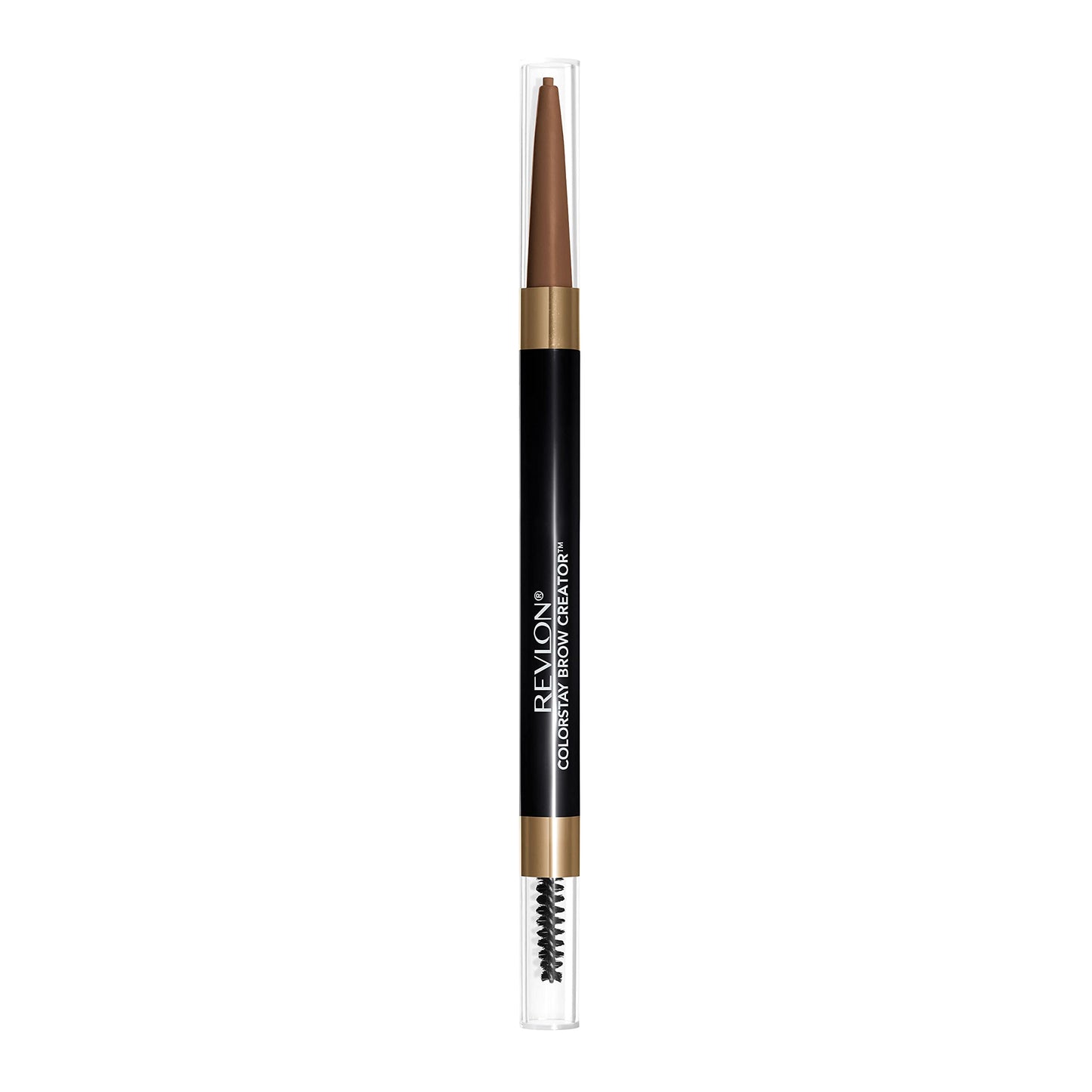 Revlon ColorStay Brow Creator, 2-in-1 Precise Eyebrow Pencil & Powder with Spoolie Brush, Waterproof & Long Lasting, 605 Soft Brown, 0.003 oz Beauty & Personal Care REVLON