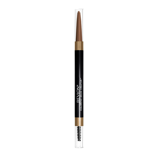 Revlon ColorStay Brow Creator, 2-in-1 Precise Eyebrow Pencil & Powder with Spoolie Brush, Waterproof & Long Lasting, 605 Soft Brown, 0.003 oz Beauty & Personal Care REVLON