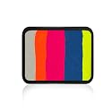Kraze FX Anomaly Face Paint Refill 20g by Jacqueline Howe - Neon Split Cake - 5 UV Reactive Colors - Large Replacement for Bold & Brilliant Palette Beauty & Personal Care Kraze FX
