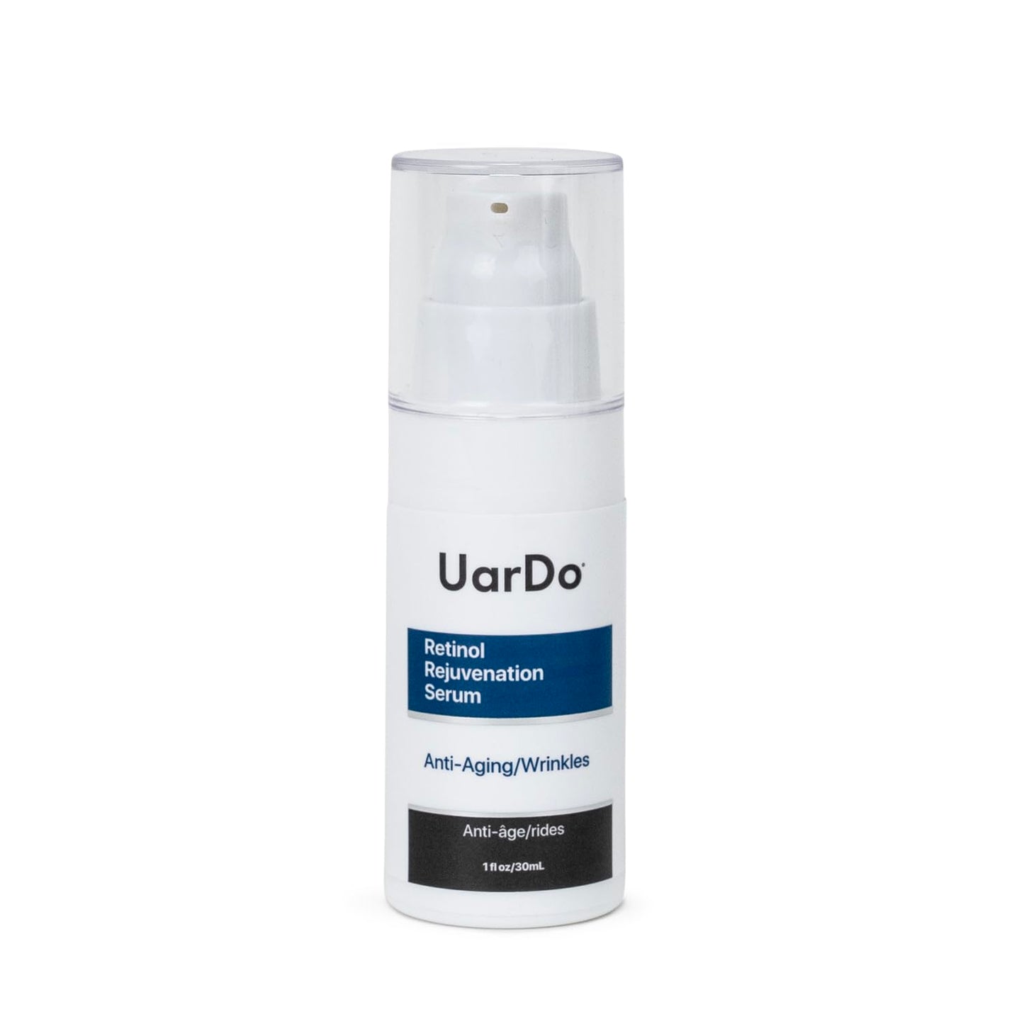 Uardo Retinol Rejuvenation Serum 1 Fl Oz/ 30 ml - usn102 | Smooth Lines & Wrinkles | With Hyaluronic Acid | Moisturizing for the Skin | For Face Beauty & Personal Care Uardo