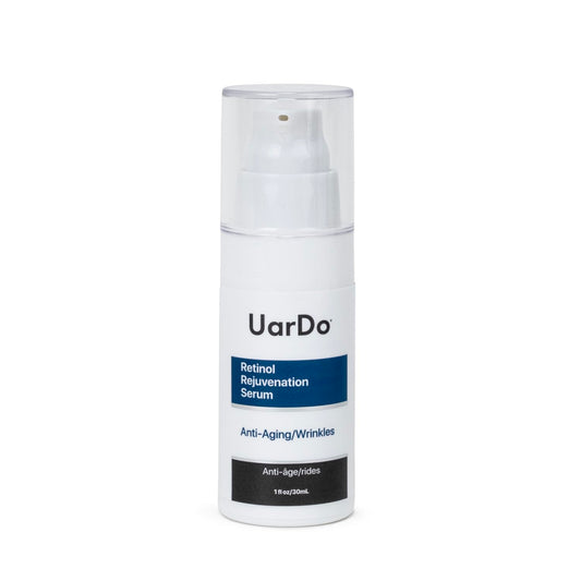 Uardo Retinol Rejuvenation Serum 1 Fl Oz/ 30 ml - usn102 | Smooth Lines & Wrinkles | With Hyaluronic Acid | Moisturizing for the Skin | For Face Beauty & Personal Care Uardo