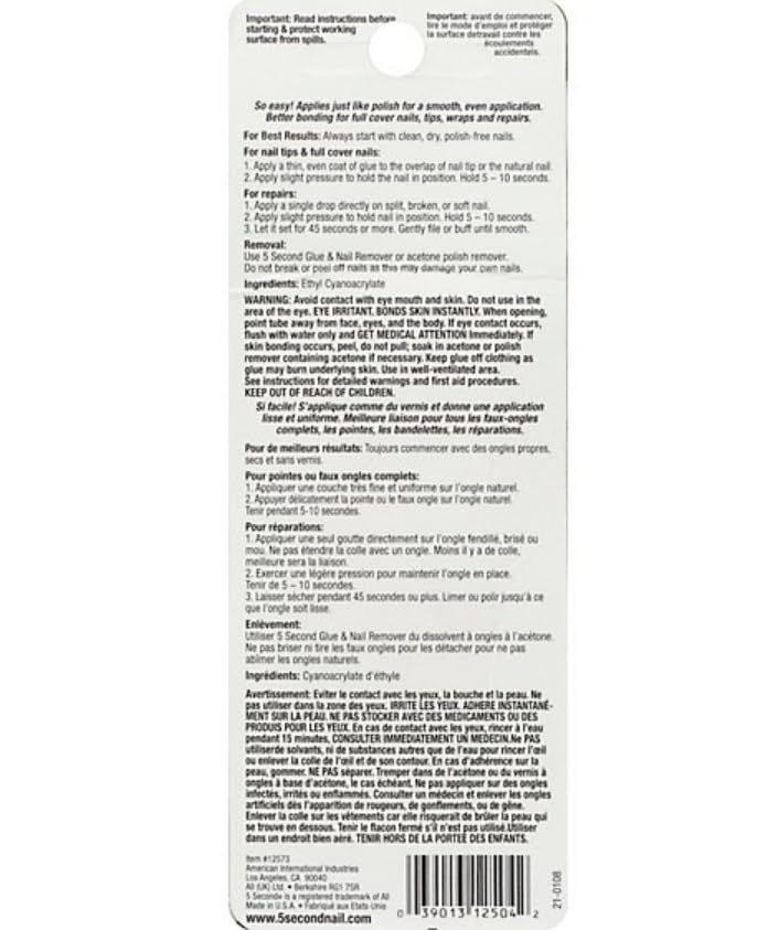 Ibd-5 Second Brush-On Nail Glue (12 Pieces) Beauty & Personal Care IBD