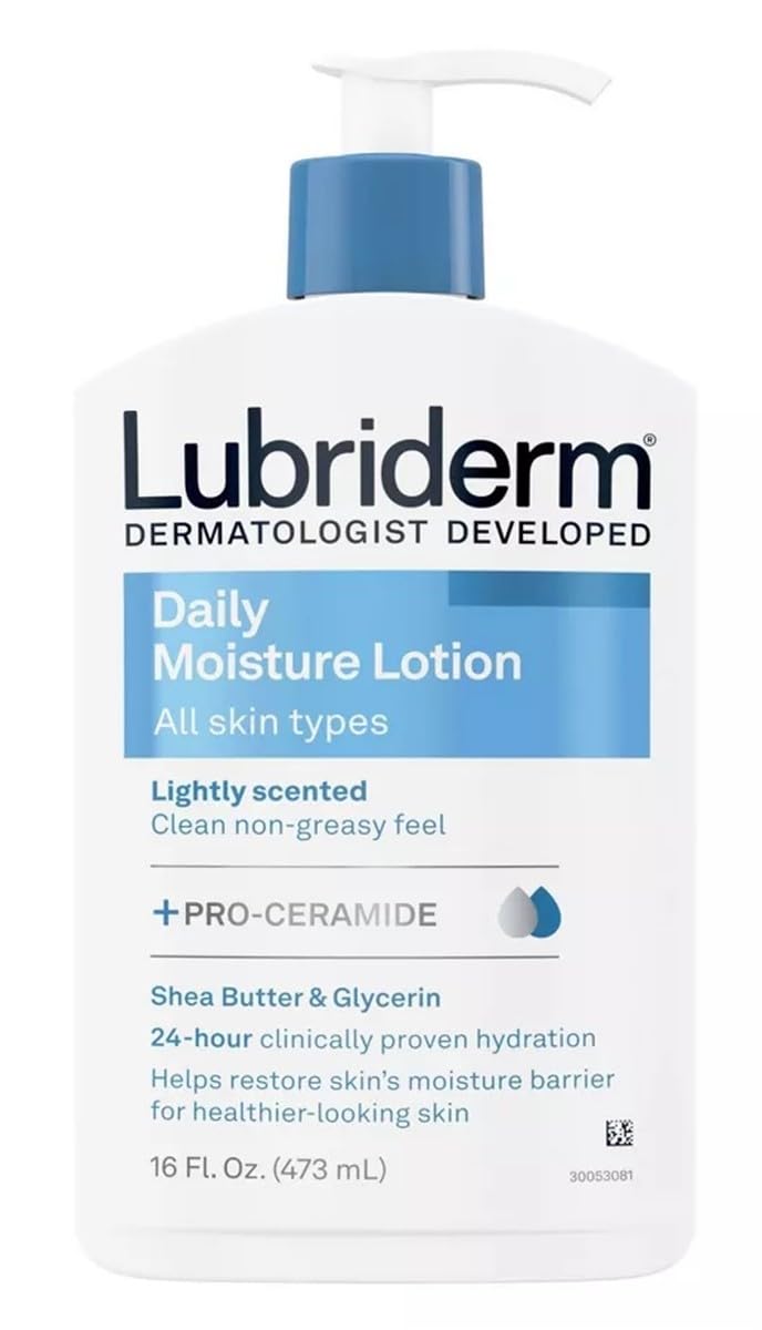 Lubriderm 0528004884650-DAILY MOISTURE BODY AND HAND LOTION WITH VITAMIN Beauty & Personal Care Lubriderm