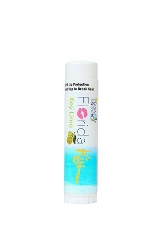 SPF 15 Lip Balm by Florida Glow - Hydrating and Moisturizing Lip Sunscreen for Men and Women and Kids - Oxybenzone Free SPF Lip balm with Sunscreen Beauty & Personal Care Florida Salt Scrubs