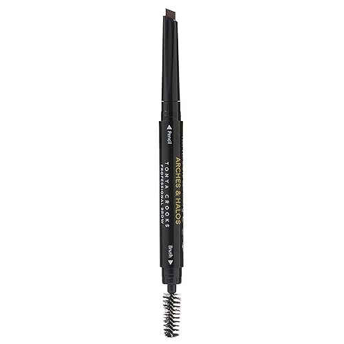 Arches and Halos Microfiber Tinted Brow Mousse - Richly Pigmented Eyebrow Shaper - Water Resistant Filler Pen - Vegan - Espresso - 0.11 oz Beauty & Personal Care Arches & Halos
